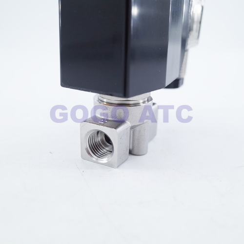 150Bar 2 Way Water High Pressure Solenoid Valve 1/4" BSP Car Wash Orifice 6mm N.C Stainless Steel 304 Valve