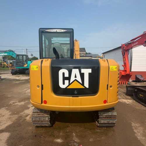 6Ton second hand used excavators CAT306E2 with Original Engine Gearbox Pump & Motor-Strong Power