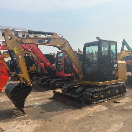 6Ton second hand used excavators CAT306E2 with Original Engine Gearbox Pump & Motor-Strong Power