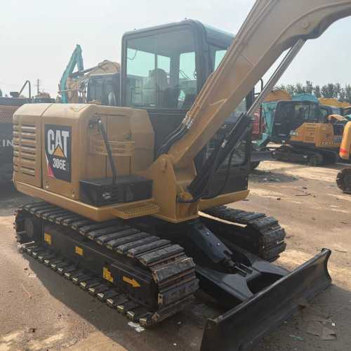 6Ton second hand used excavators CAT306E2 with Original Engine Gearbox Pump & Motor-Strong Power