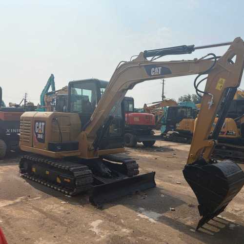 6Ton second hand used excavators CAT306E2 with Original Engine Gearbox Pump & Motor-Strong Power