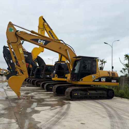 CE Certified Used Excavator CAT320C Original Hydraulic Crawler on Sale with High Working Performance Original Engine
