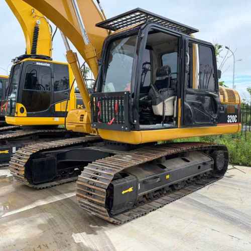 CE Certified Used Excavator CAT320C Original Hydraulic Crawler on Sale with High Working Performance Original Engine