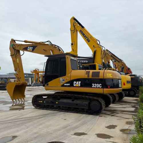 CE Certified Used Excavator CAT320C Original Hydraulic Crawler on Sale with High Working Performance Original Engine