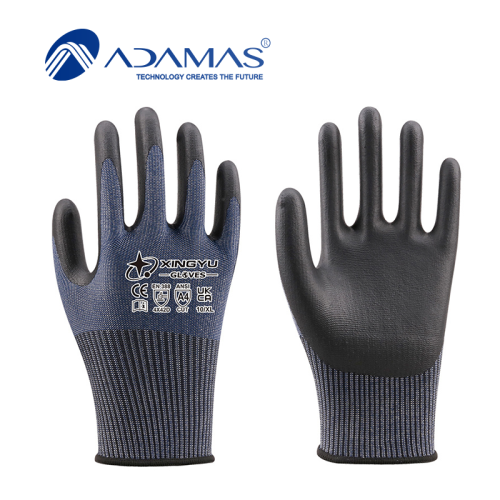 AF1804 18G ADAMAS Liner Nitrile Foam Coated Gloves