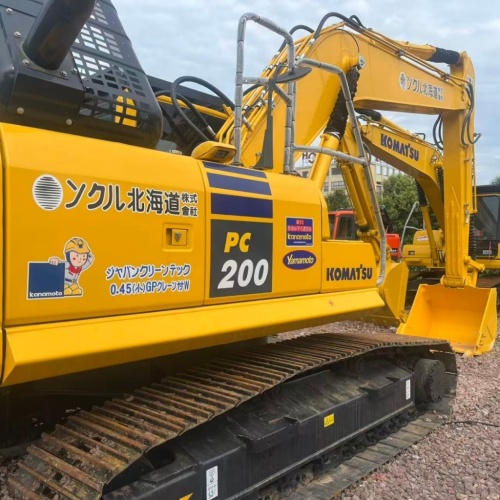 Used Komatsu Excavator PC200-8 20Ton second-hand used komatsu pc200 used excavator machine with Engine Gearbox Pump Bear