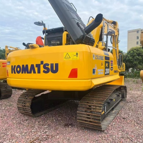Used Komatsu Excavator PC200-8 20Ton second-hand used komatsu pc200 used excavator machine with Engine Gearbox Pump Bear