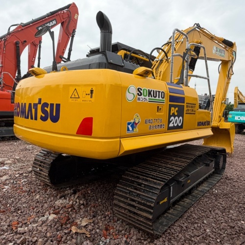 second hand Used Komatsu PC200 PC200-7 PC200-8 Low Hours Condition Hydraulic Digger 20T Original Japan Crawler Excavator