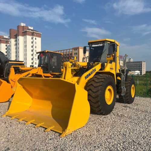 Komatsu Used WA470-3 Wheel Loader Hydraulic used wheel loader Komatsu model WA470 with 7ton Load Capacity Engine Gearbox