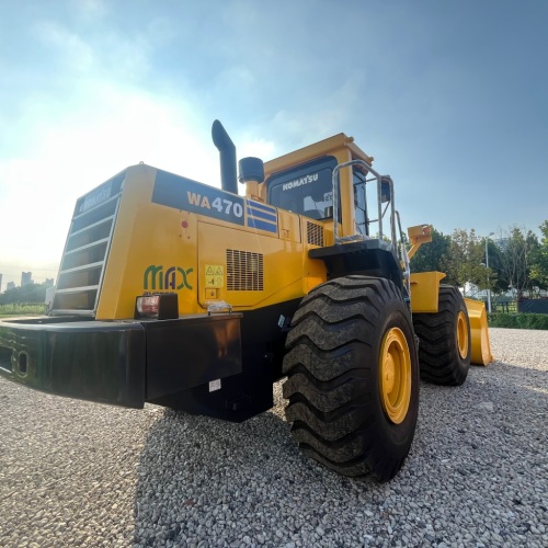 Komatsu Used WA470-3 Wheel Loader Hydraulic used wheel loader Komatsu model WA470 with 7ton Load Capacity Engine Gearbox