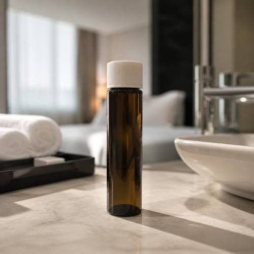 40ml PET bottle with Child Resistant PP Screw cap