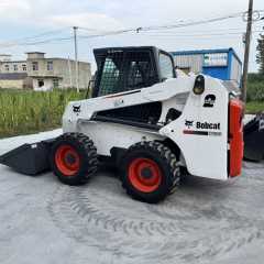 Original Bobcat Used S630 Skid Steer Loader Compact Wheel Loader with Original Engine for Construction Farm Loading