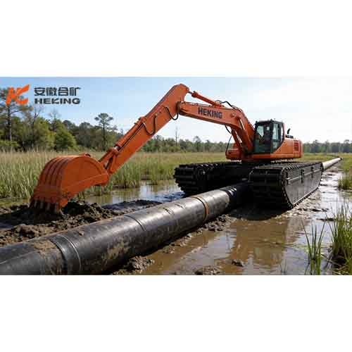 Pipeline Construction Equipment for Wetland and Swamp Excavation