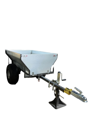Fully galvanized 1/2T box trailer