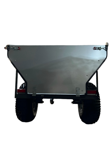 Fully galvanized 1/2T box trailer