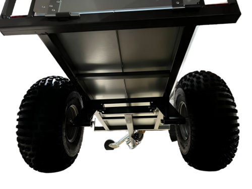 Fully galvanized 1/2T box trailer