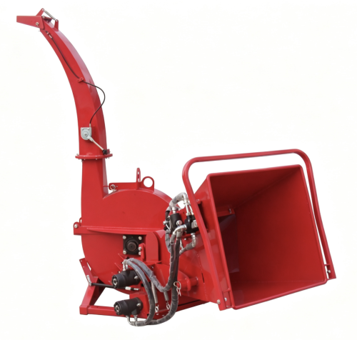 6inch chipping capacity 3 point hitch wood chipper for tractor