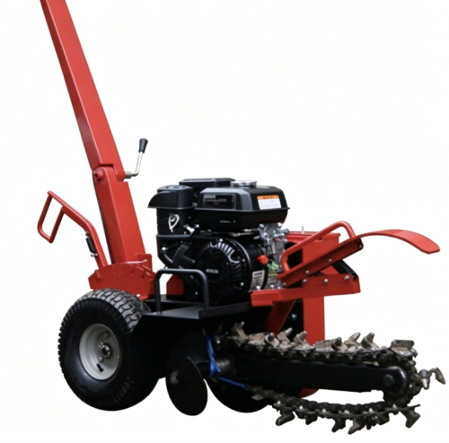 7hp or 15hp max trench depth 600mm walk-behind trencher