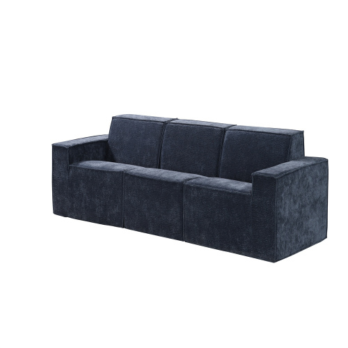 Home Furniture Easy Assembly Foldable Built-up High Density Foam Compression Sofa Vacuumed in a Box