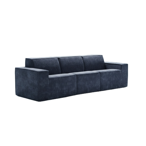 Home Furniture Easy Assembly Foldable Built-up High Density Foam Compression Sofa Vacuumed in a Box
