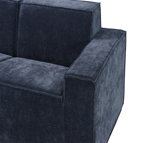Home Furniture Easy Assembly Foldable Built-up High Density Foam Compression Sofa Vacuumed in a Box