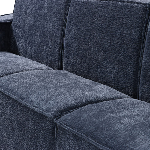 Home Furniture Easy Assembly Foldable Built-up High Density Foam Compression Sofa Vacuumed in a Box