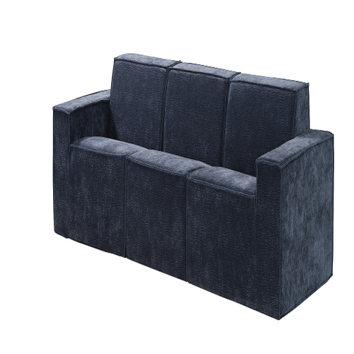 Home Furniture Easy Assembly Foldable Built-up High Density Foam Compression Sofa Vacuumed in a Box