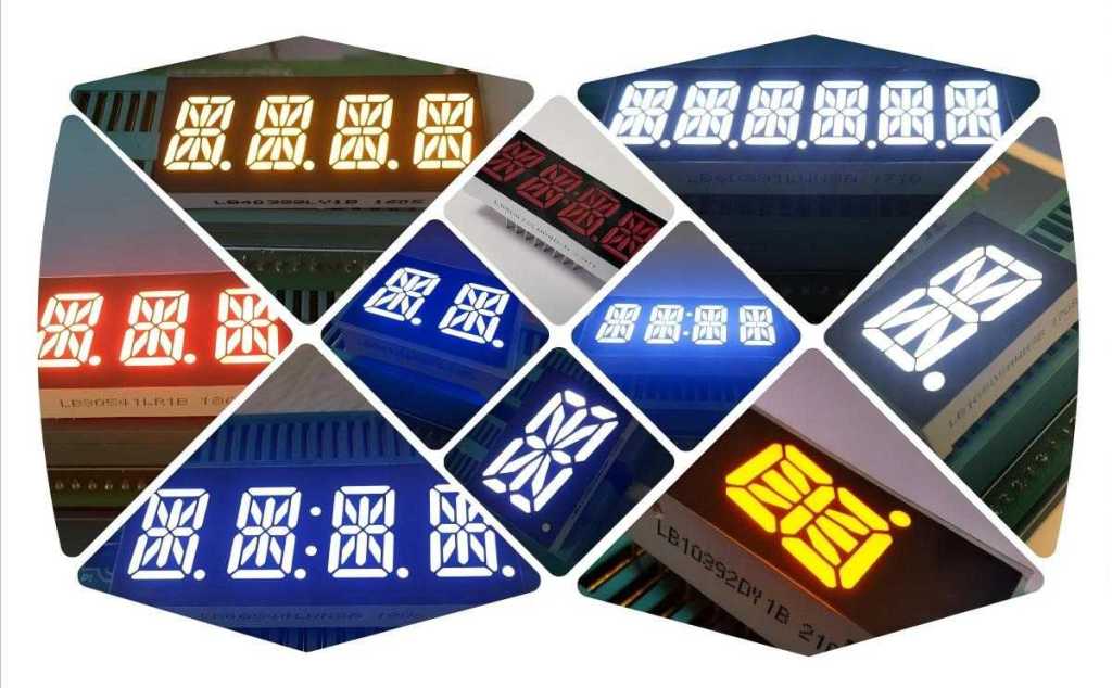 LIGHTBO 14 Segment & 16 Segment Alphanumeric LED Display