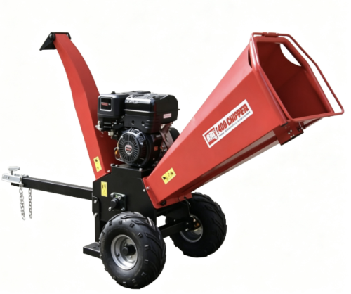 15hp 100mm max chipping industrial wood shredder chipper