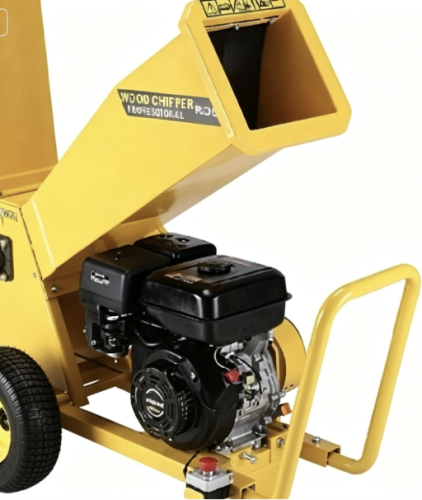 15hp 4Inch Chipping Capacity honda engine wood chipper