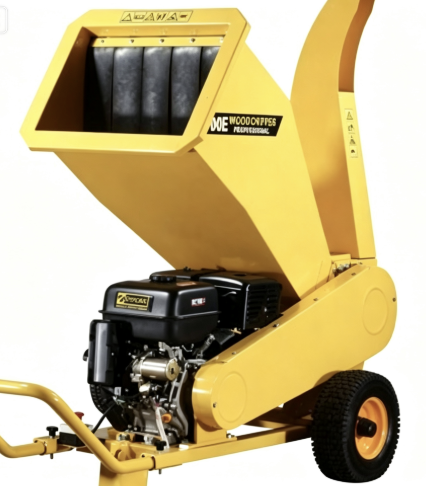 15hp 4Inch Chipping Capacity honda engine wood chipper