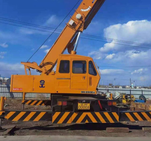 Original Used Crane KATO 25Ton NK250E Used Truck Crane Japan Crane