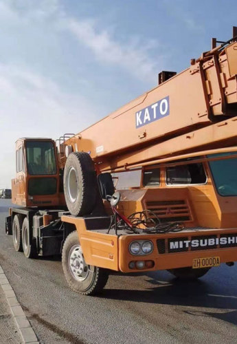 Original Used Crane KATO 25Ton NK250E Used Truck Crane Japan Crane