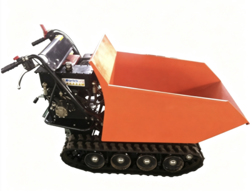 9hp 500kgs load capacity hydarulic tipping self-loading mini transporter