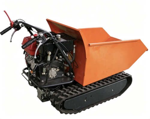 9hp 500kgs load capacity hydarulic tipping self-loading mini dumper