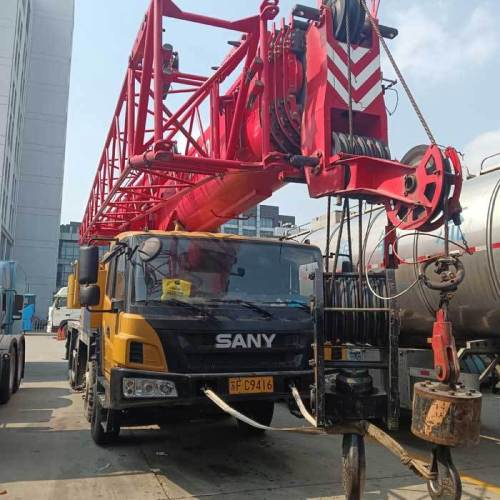 SANY 50TON STC500E5 Used Mobile Crane with Weichai Engine Motor Gearbox Pump 45.5m Boom