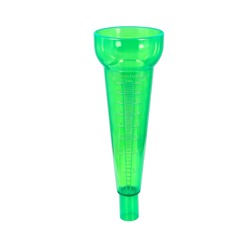 Rain Gauge Stake in Plastic Garden Rain Measuring Tool Outdoor Gardening Rainfall Meter with Ground Stake