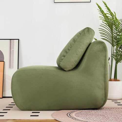 Memory Foam Lazy Sofa Single Home Lounge Set for Bedroom & Living Room