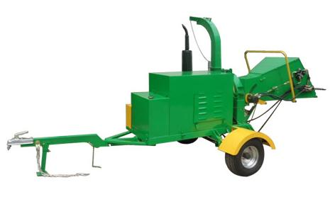 Durable Diesel Wood Chipper Shredder for Heavy-Duty Landscaping Tasks