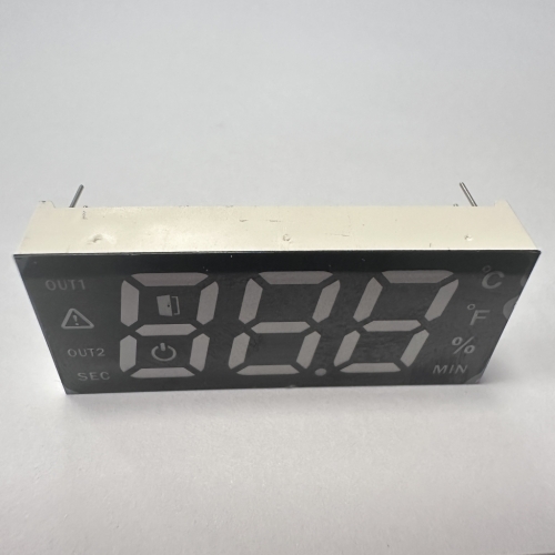 Ultra bright Red 7 Segment LED Display 3 Digit 13.4mm for Temperature Humidity
