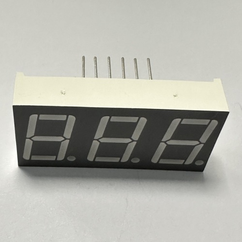0.56 inch Triple Digit 7 Segment Ultra Bright Red LED Display Common Cathode for Voltage Meter
