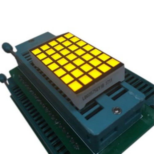 Ultra-Bright Amber 5x7 Square DOT Matrix LED Display for Lift