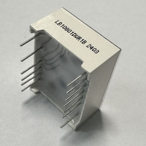 Ultra Bright Red Single Digit 0.8inch 7 Segment LED Display Common Cathode for Digital Indicator