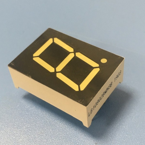 Ultra Bright White Single Digit 0.8 inch 7 Segment LED Display Common Anode for Digital Indicator