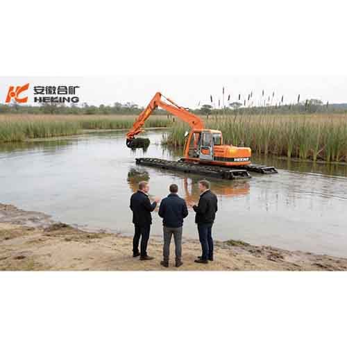 Best Amphibious Excavator for River Dredging