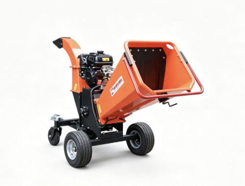 Heavy-Duty 6-Inch Wood Chipper for Professional Use