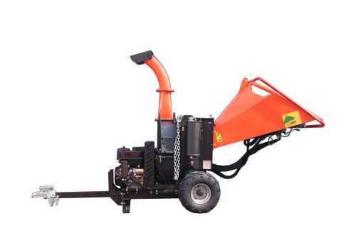 Automatic Hydraulic Disc Wood Chipper with Feeding System