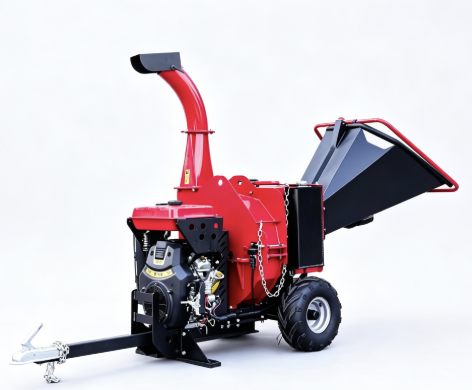 High-Performance Rotary Disc Wood Chipper for Garden Cleanup