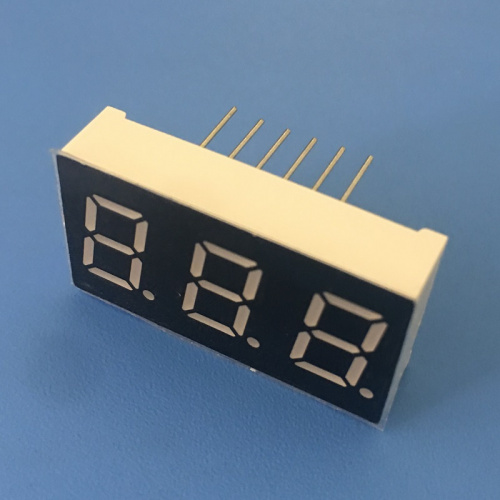 0.4-inch Triple Digit Common Cathode Pure Green 7 Segment LED Display For Coffee Maker Machine
