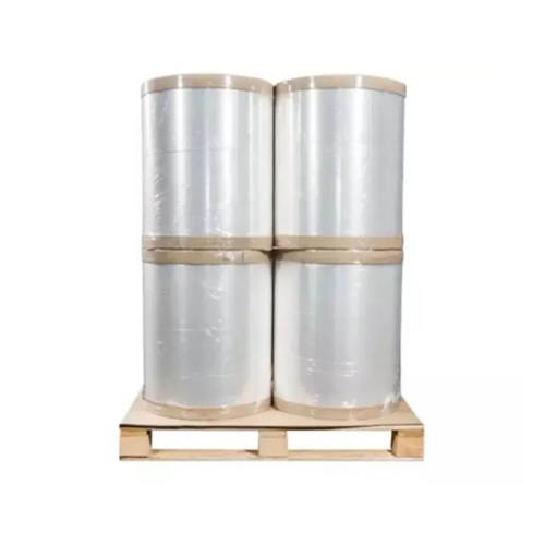 #17micx500mmx2.7kgs Gross Weight LLDPE Stretch Wrap Film N.W.1.9kgs+Papercore 0.8kgs